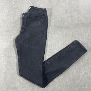 Abercrombie & Fitch Womens W27 L33 Black‎ Wash Skinny Jeans Denim
